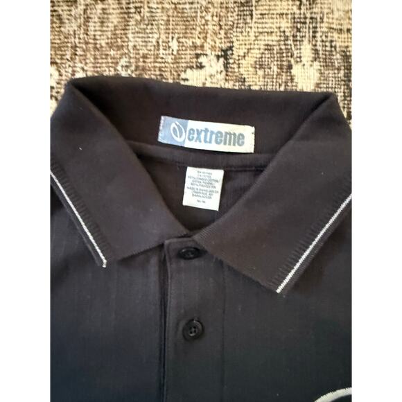 Extreme Brand Skeeter Bass Boat J Class Black Polo Size Medium NWT - Picture 3 of 6